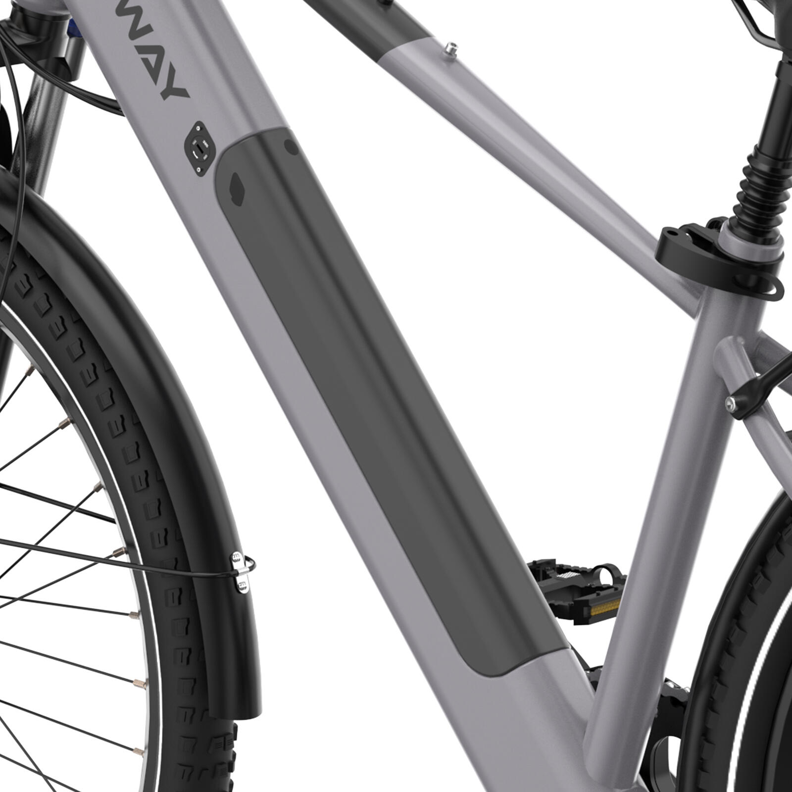 VTC électrique 29" 12,8Ah batterie amovible 80km BK7SPLUS, APP NFC 5/7