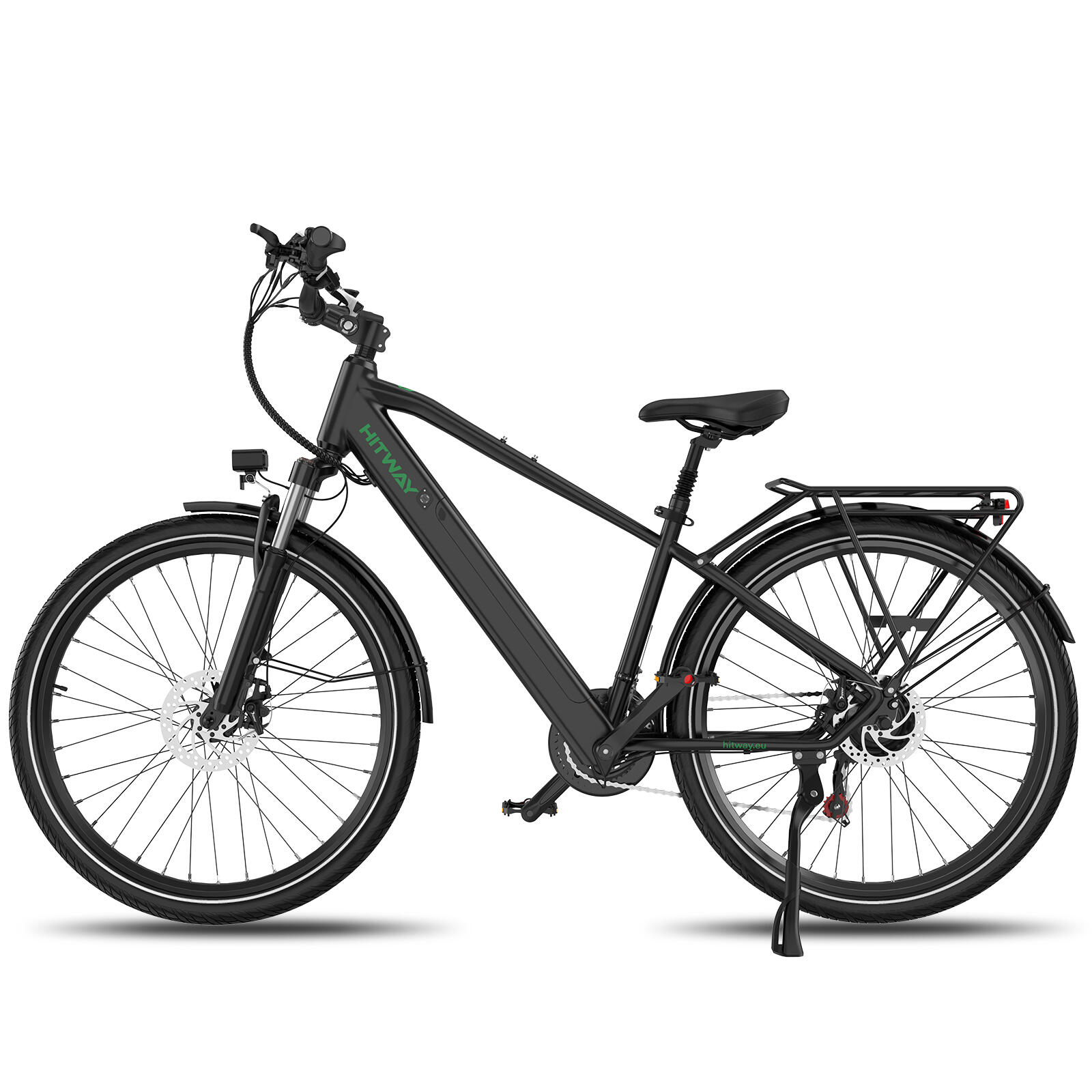 Hombre Bicicleta eléctrica trekking 27,5" 21 vel. batería extraíble BK7SPRO 3/7
