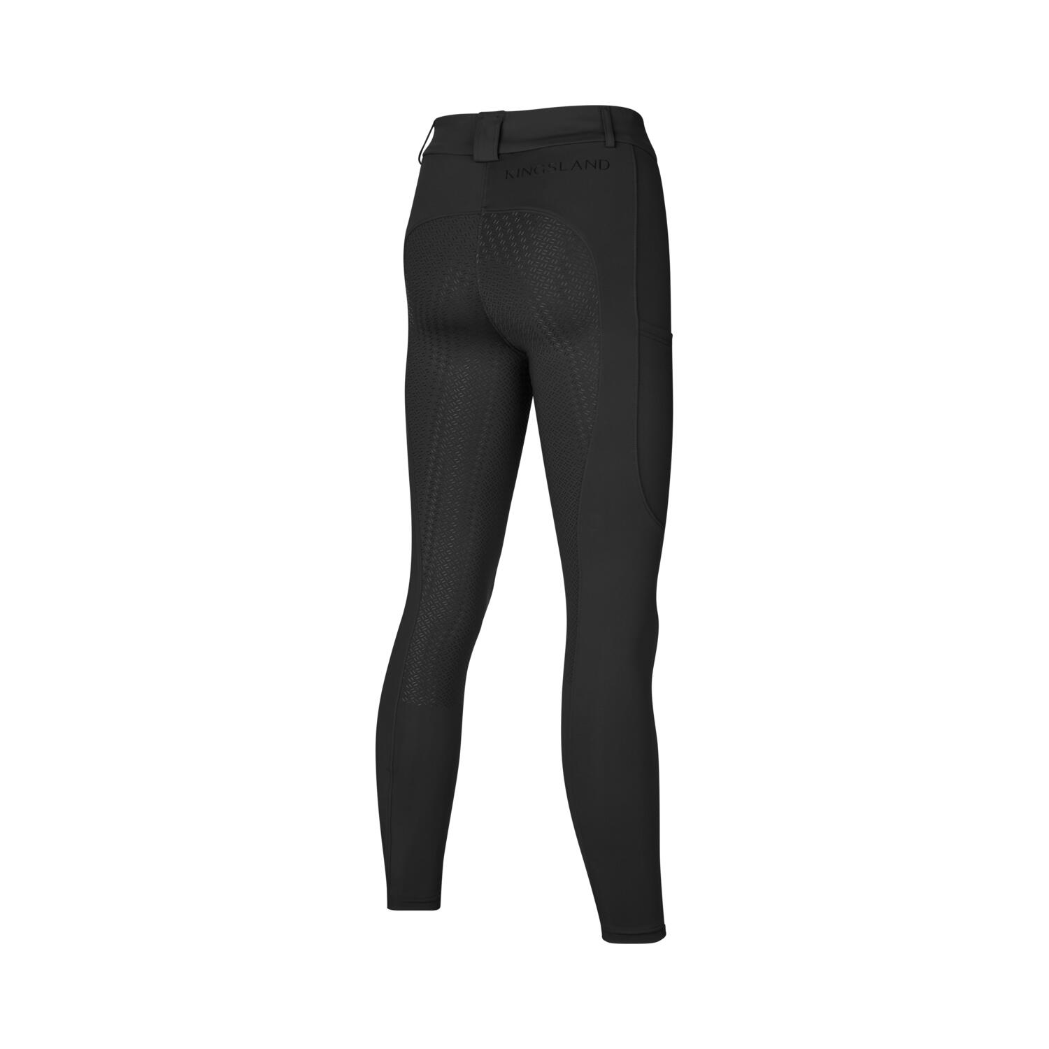 KLKAYA H SHAPE FULL GRIP REITHOSE SCHWARZ DAMEN 2/2