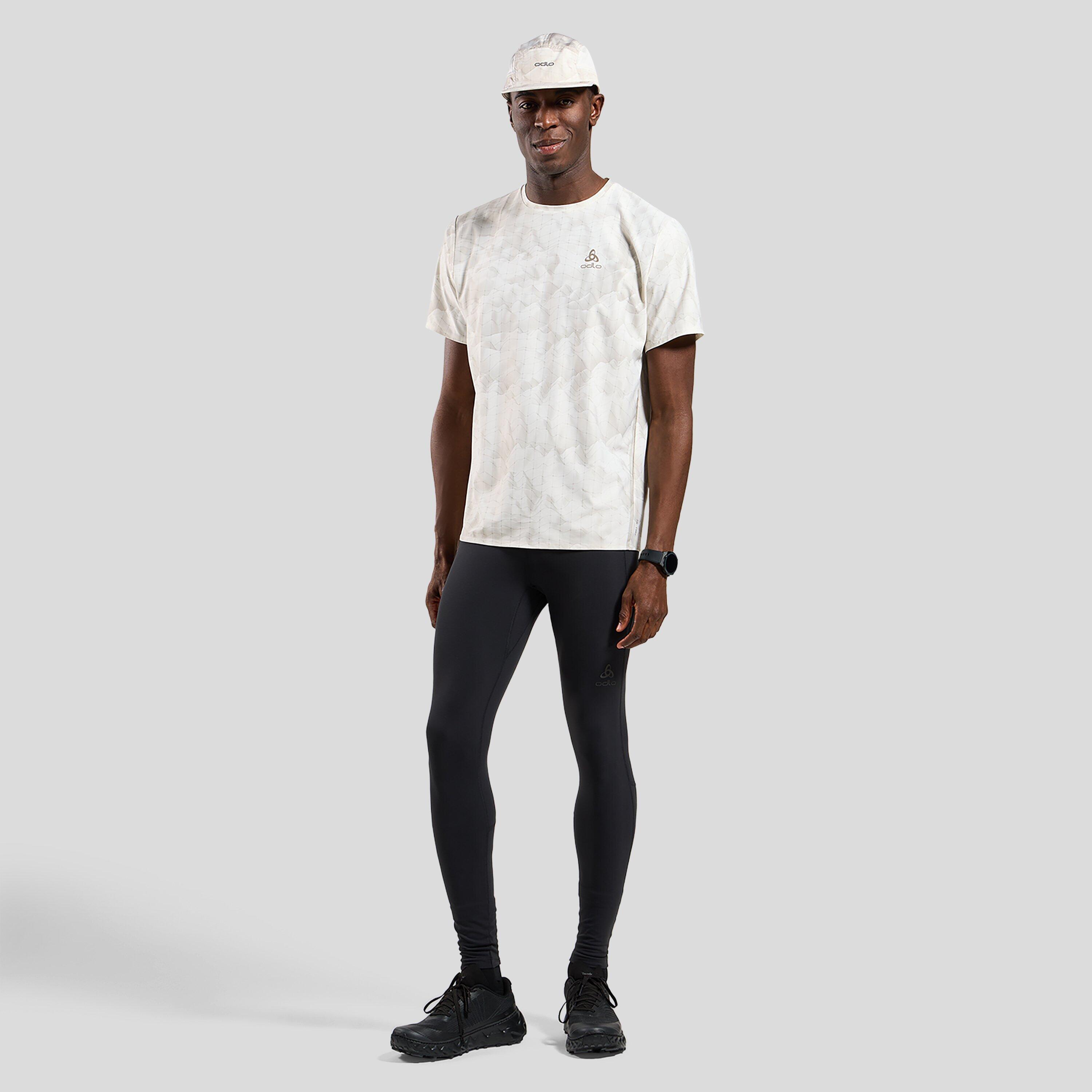 Mallas de running Odlo Essential negras para hombre 3/7