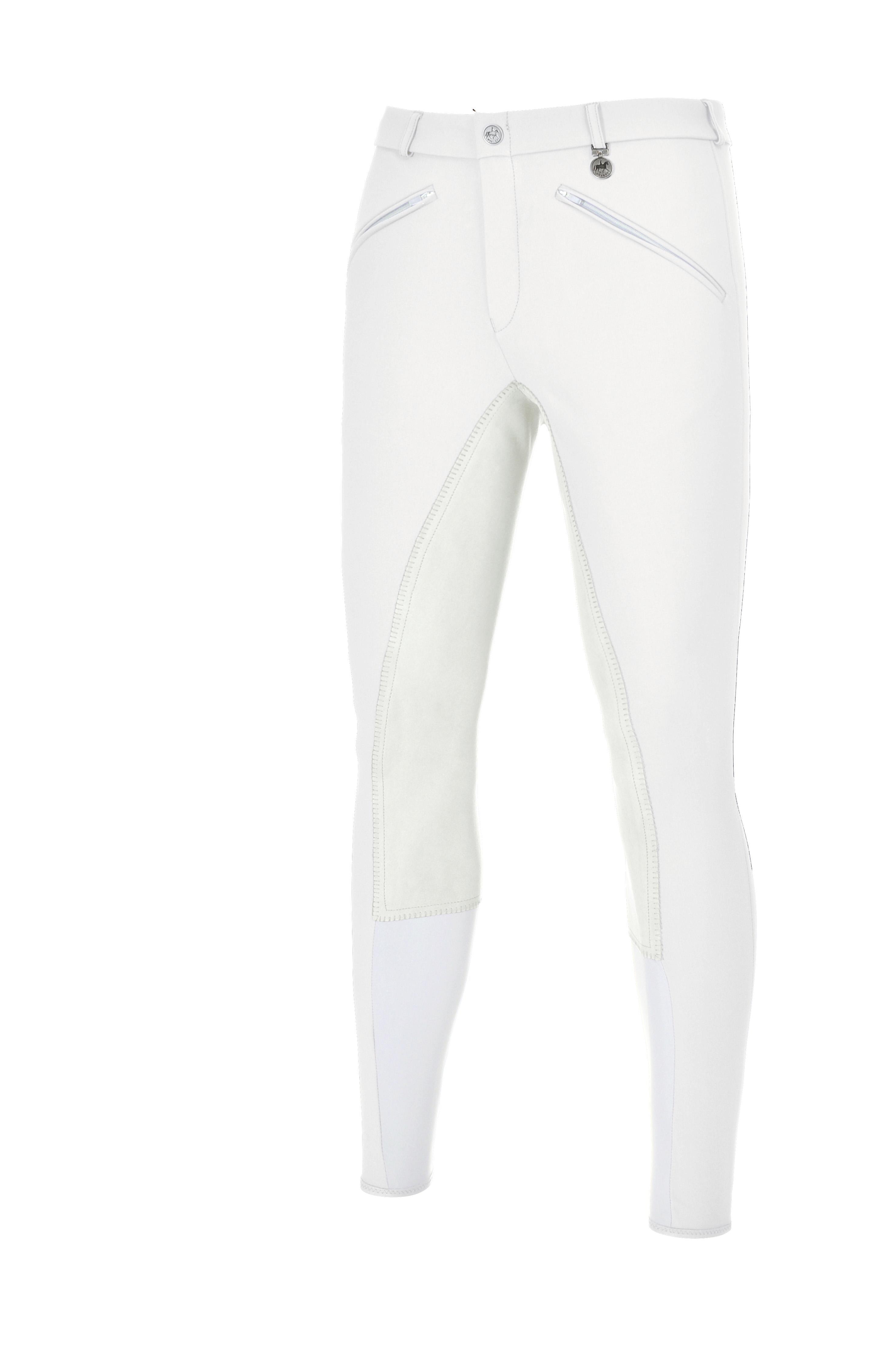 PANTALON D'ÉQUITATION  LIOSTRO BLANC GRIP 1/1