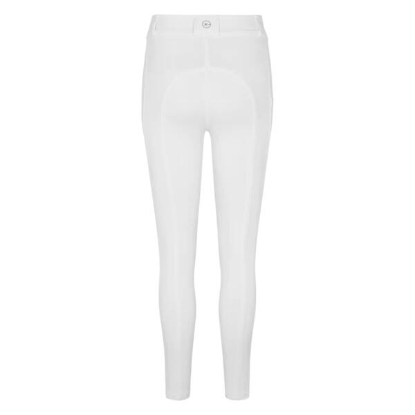 PANTALON D'ÉQUITATION  KLKAYA FULL GRIP BLANC 2/2