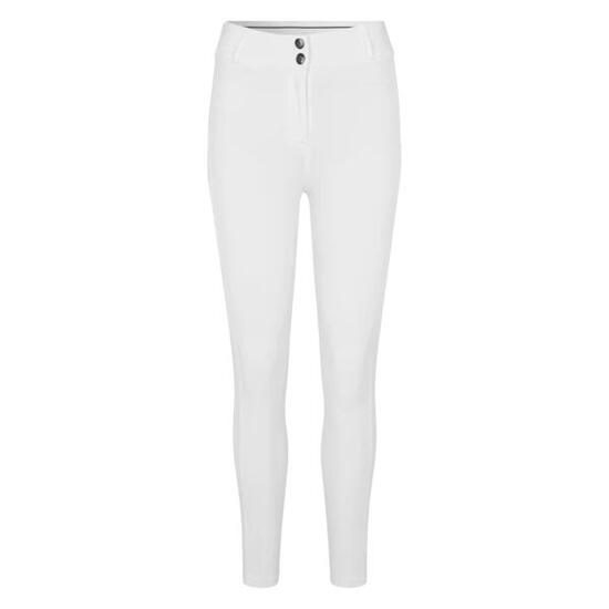 KLKAYA PANTALON D’ÉQUITATION FULL GRIP BLANC