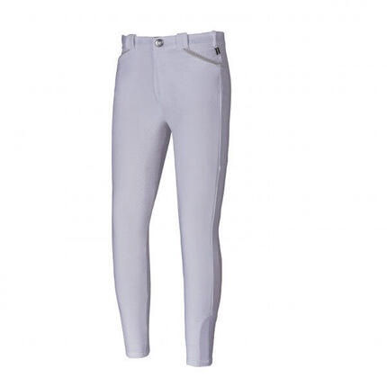 PANTALON D'ÉQUITATION KLKASSIDY FULL GRIP BLANC JUNIOR