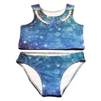 Bikiniset voor meisjes - zeemeermin zwemkleding