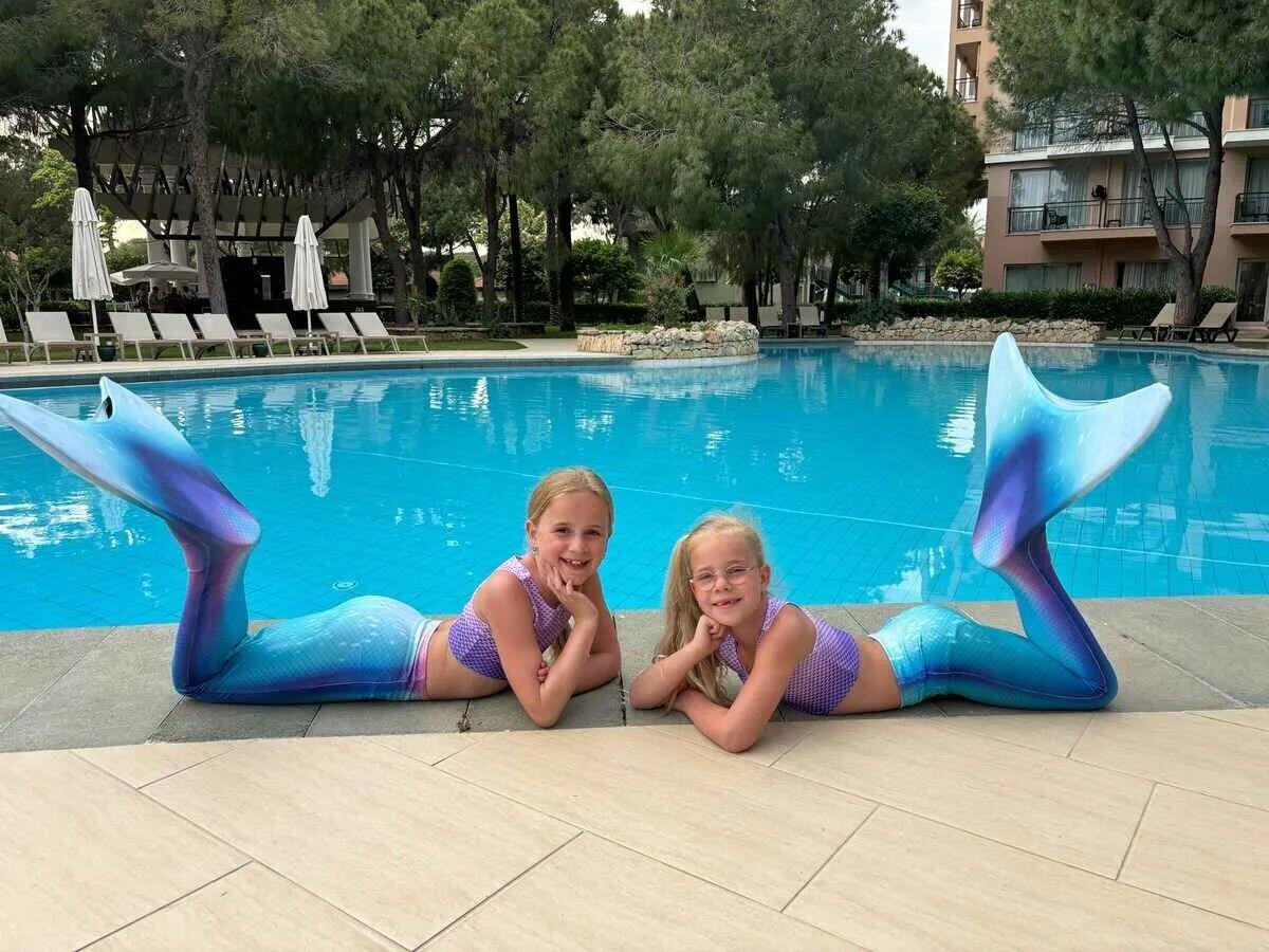 Bikiniset voor meisjes - Zeemeermin zwemkleding 2/2