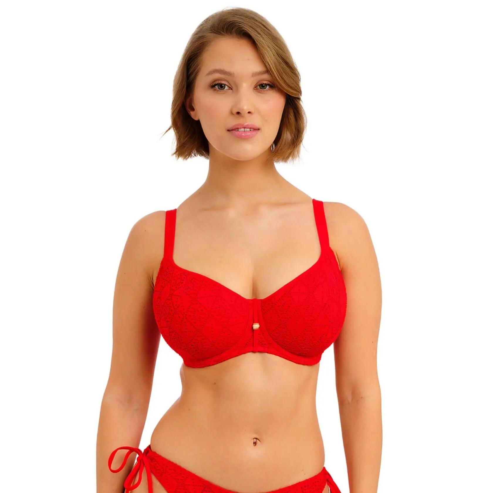 Haut de maillot de bain décolleté en cœur paddé femme Freya Nomad Nights 2/4