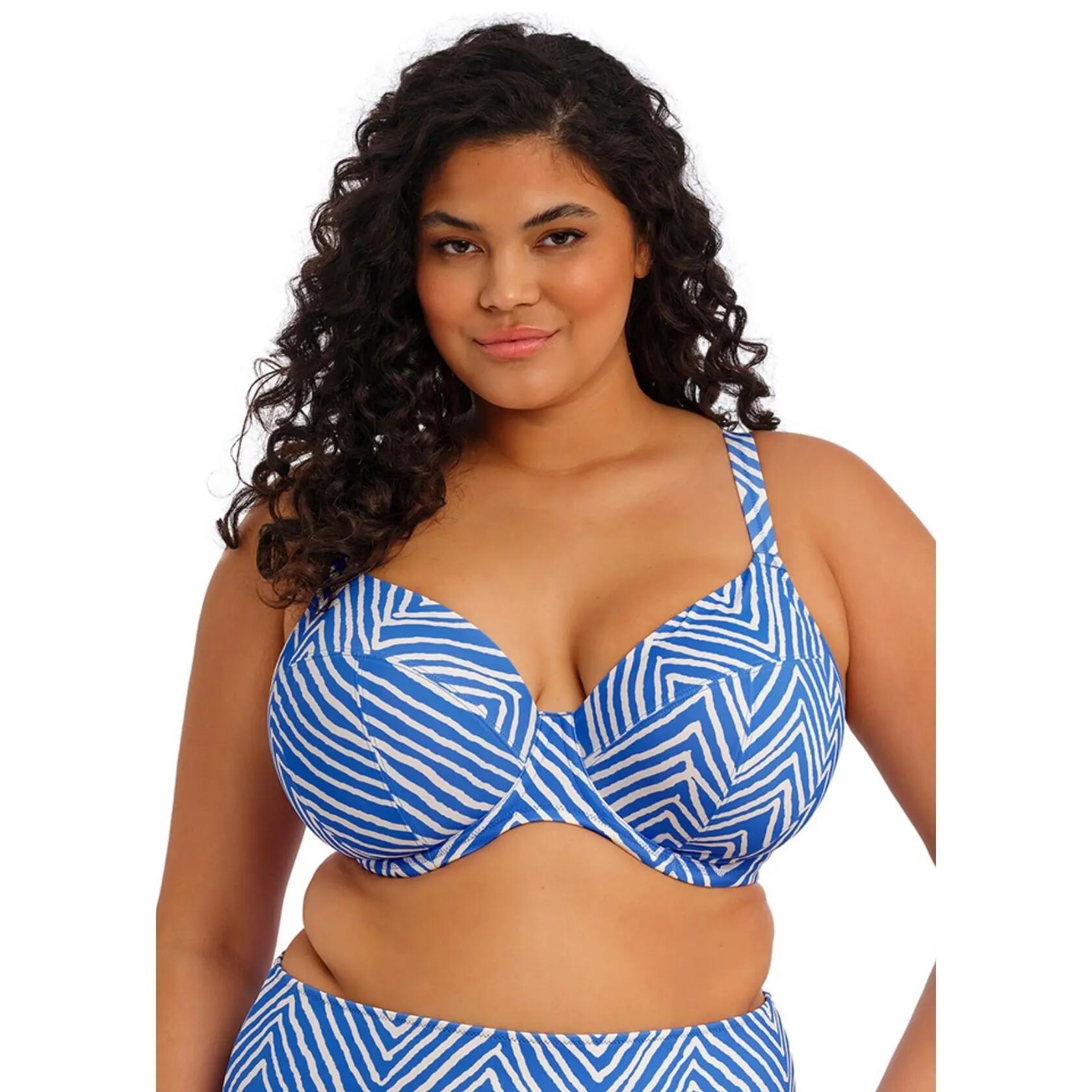 Bikini pezzo sopra donna con ferretto Elomi Plunge Fiji Falls 2/4