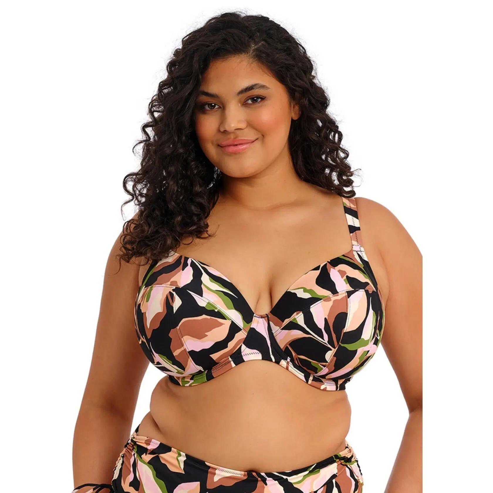 Bikini pezzo sopra donna con ferretto Elomi Plunge Ocean Avenue 2/4