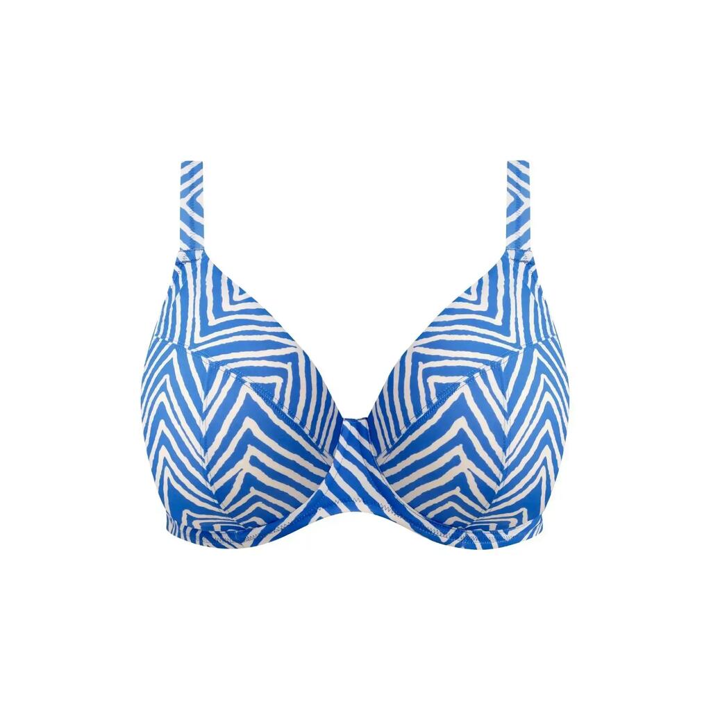 Women's underwired swimsuit top Elomi Plunge Fiji Falls