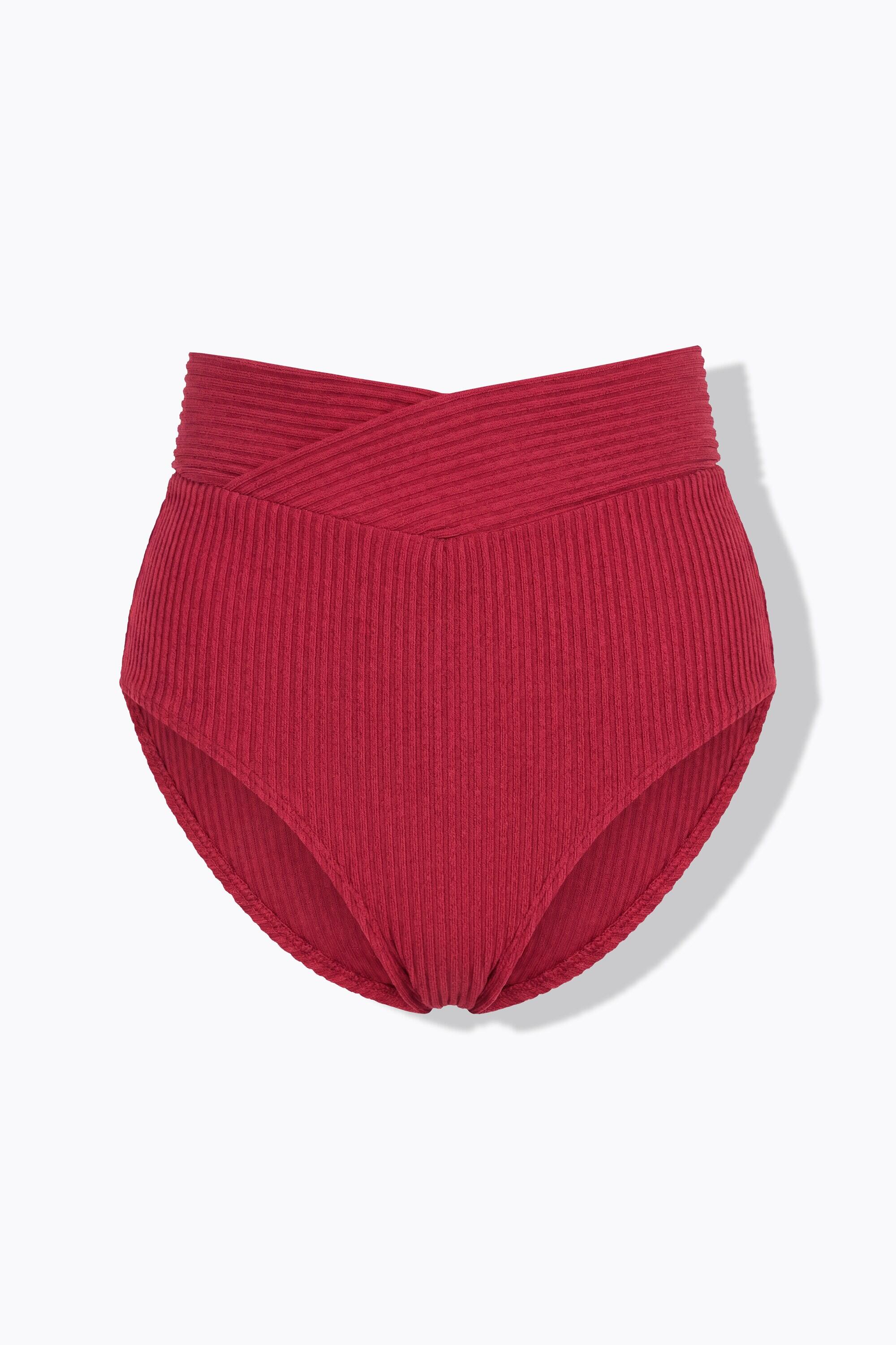 Femme Bas de bikini taille haute 5/5