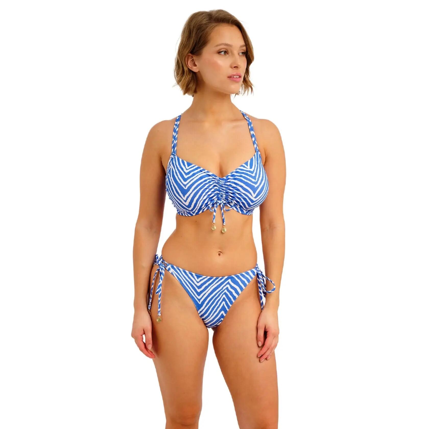 Bas de maillot de bain à nouettes femme Freya Fiji Falls 3/5
