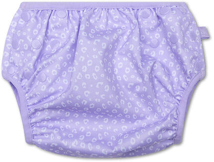 Schwimmwindeln Lila Leopard