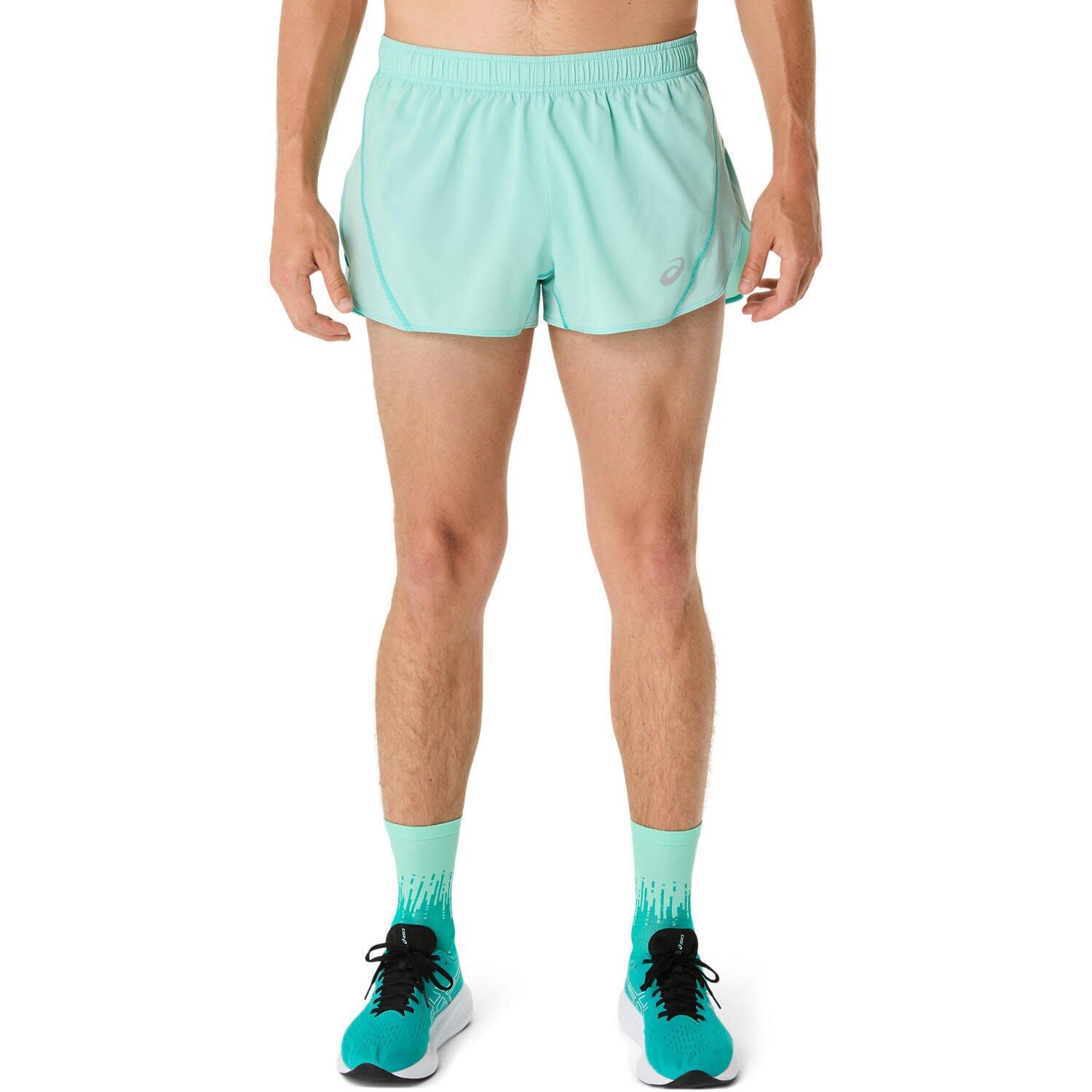 ASICS Core Split Short - Oasis Green 3/4
