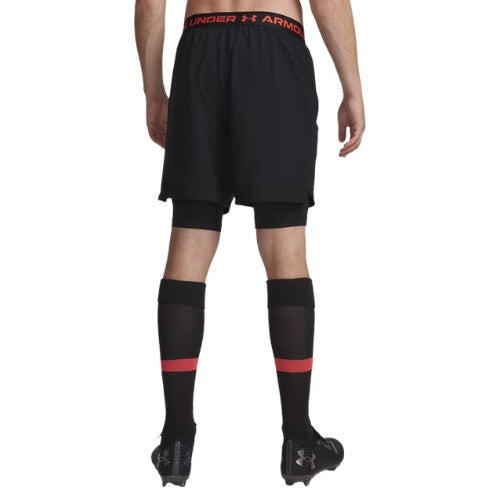VANISH WOVEN SHORTS 2-IN-1 BLACK/RED MAN 3/3