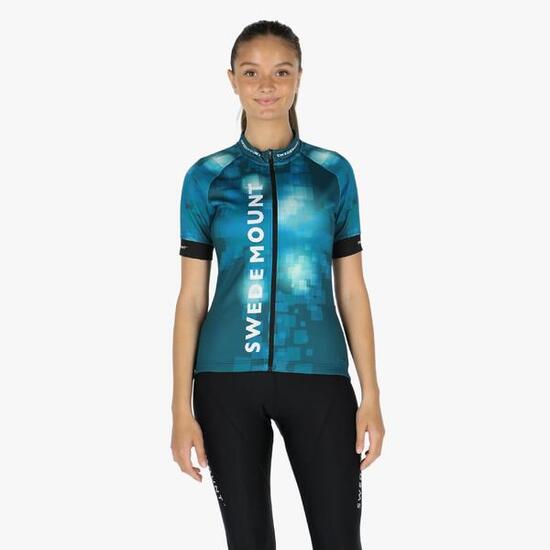 Maillot Manches Courtes Cyclisme Femme Respirant