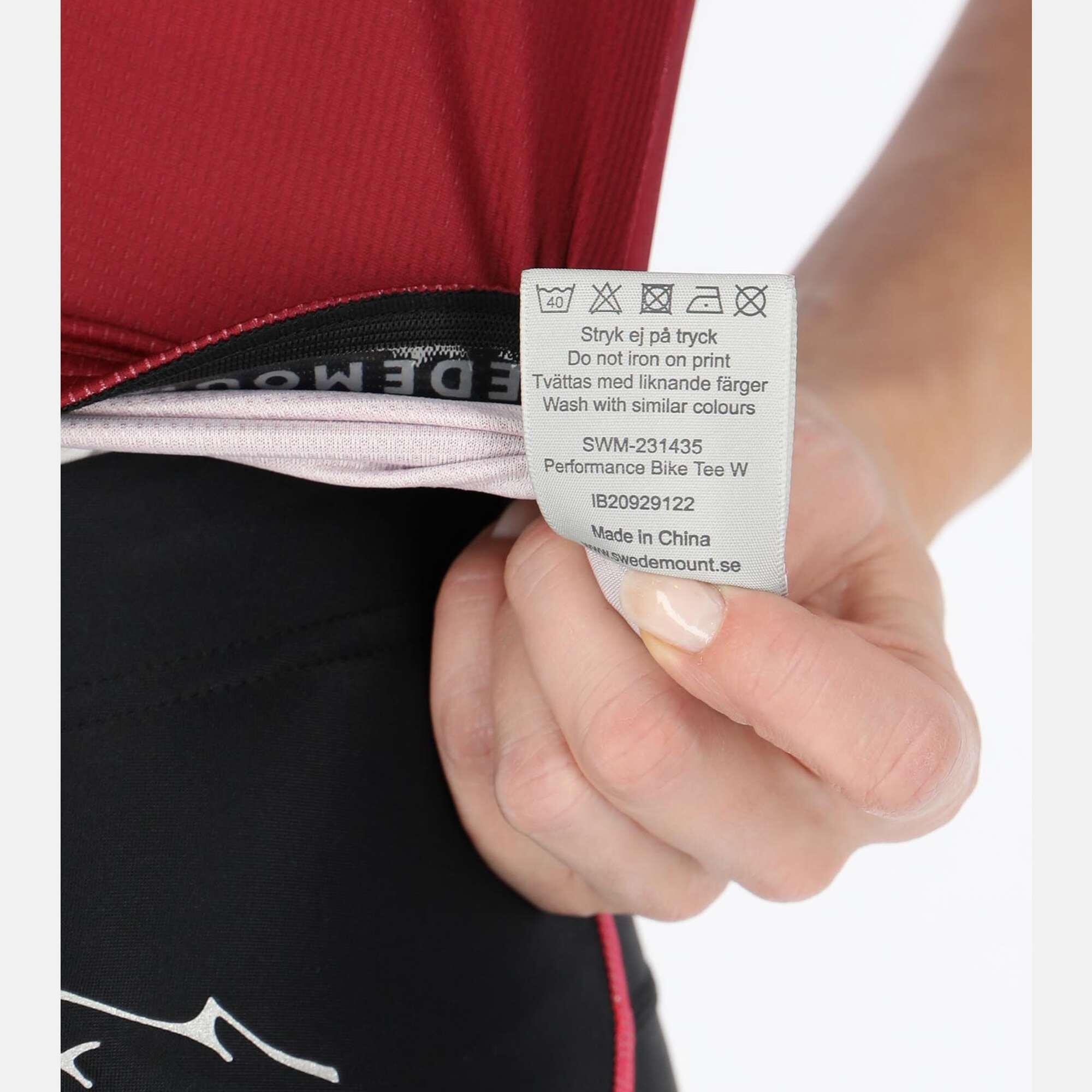 Dames fietsshirt cyc_shrtslv_tshirt ademend sneldrogend Performance Bike Tee W 7/7