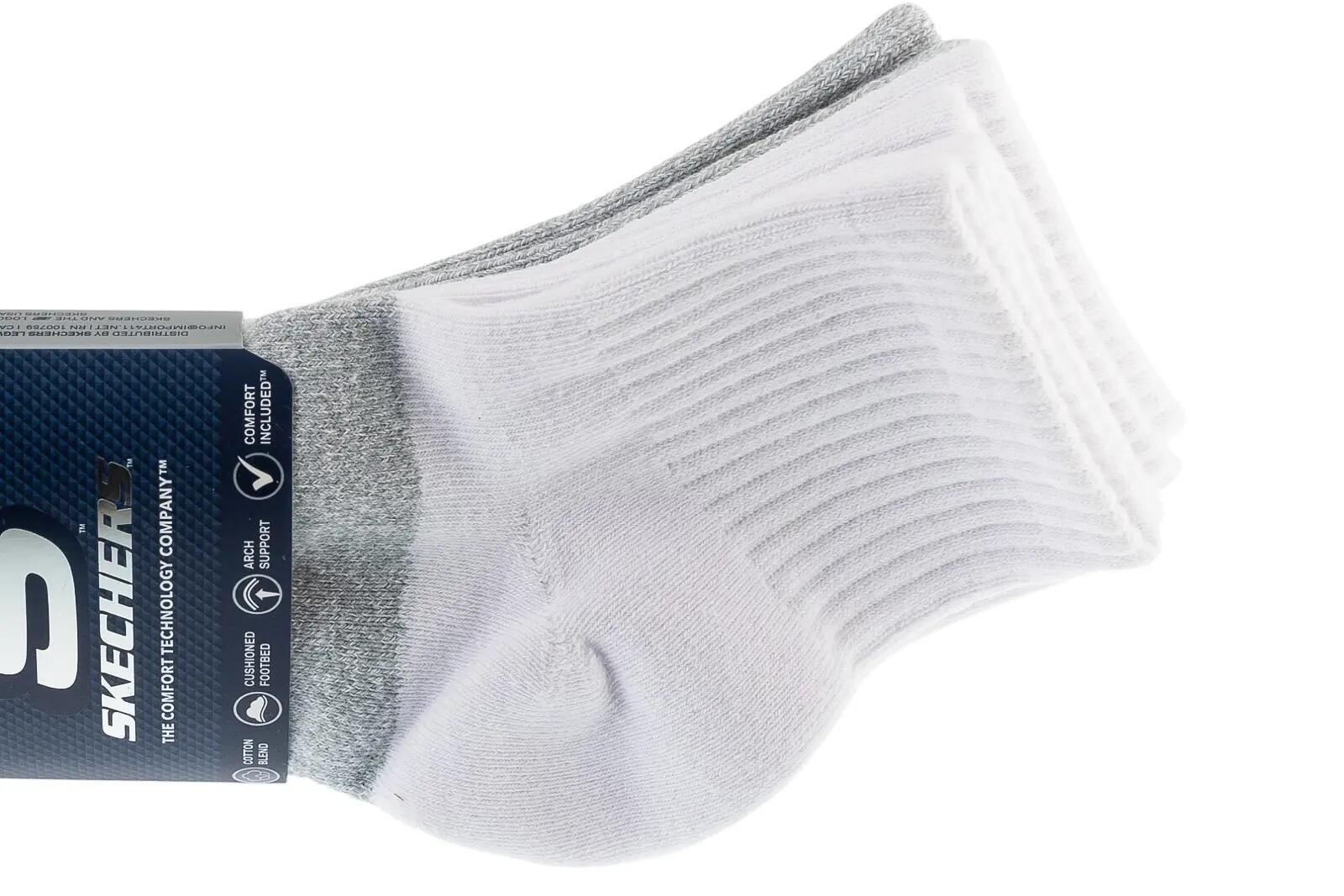 Skarpetki sportowe męskie 3pk Mens Qtr Colorbloc Socks 3/3