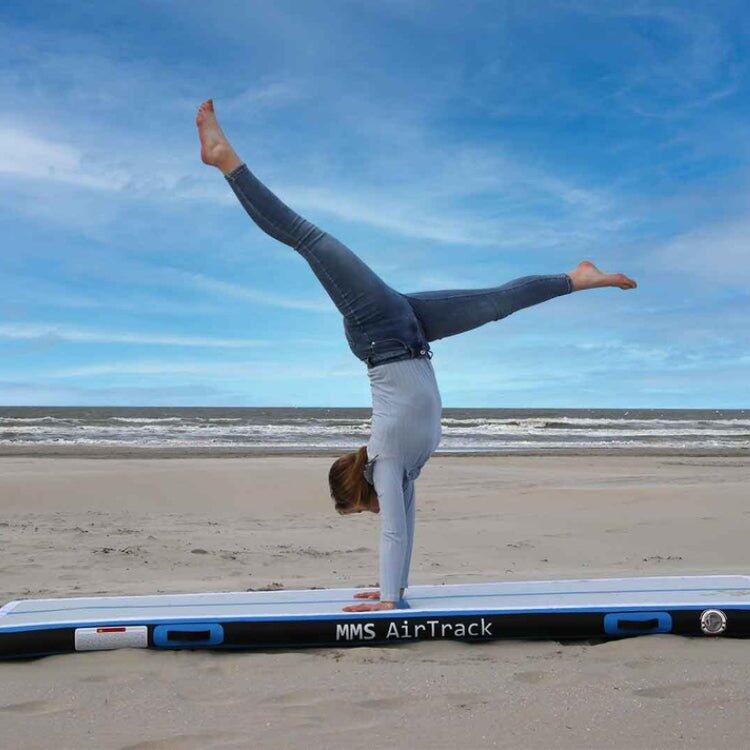 AirTrack Basic – Aufblasbare Turnmatte für Gymnastik und Fitness, 2–4 m 3/7