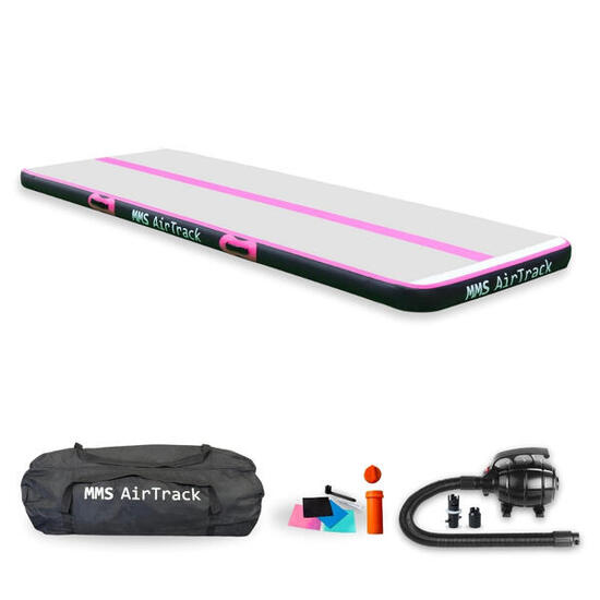 AirTrack Basic – Aufblasbare Turnmatte für Turnen & Fitness, 2–4 m