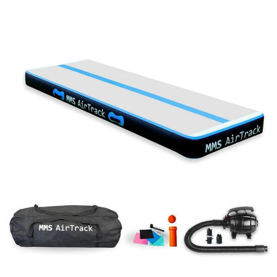 AirTrack Plus – Tapis de gym gonflable 20 cm pour gym & fitness, 3–6 m