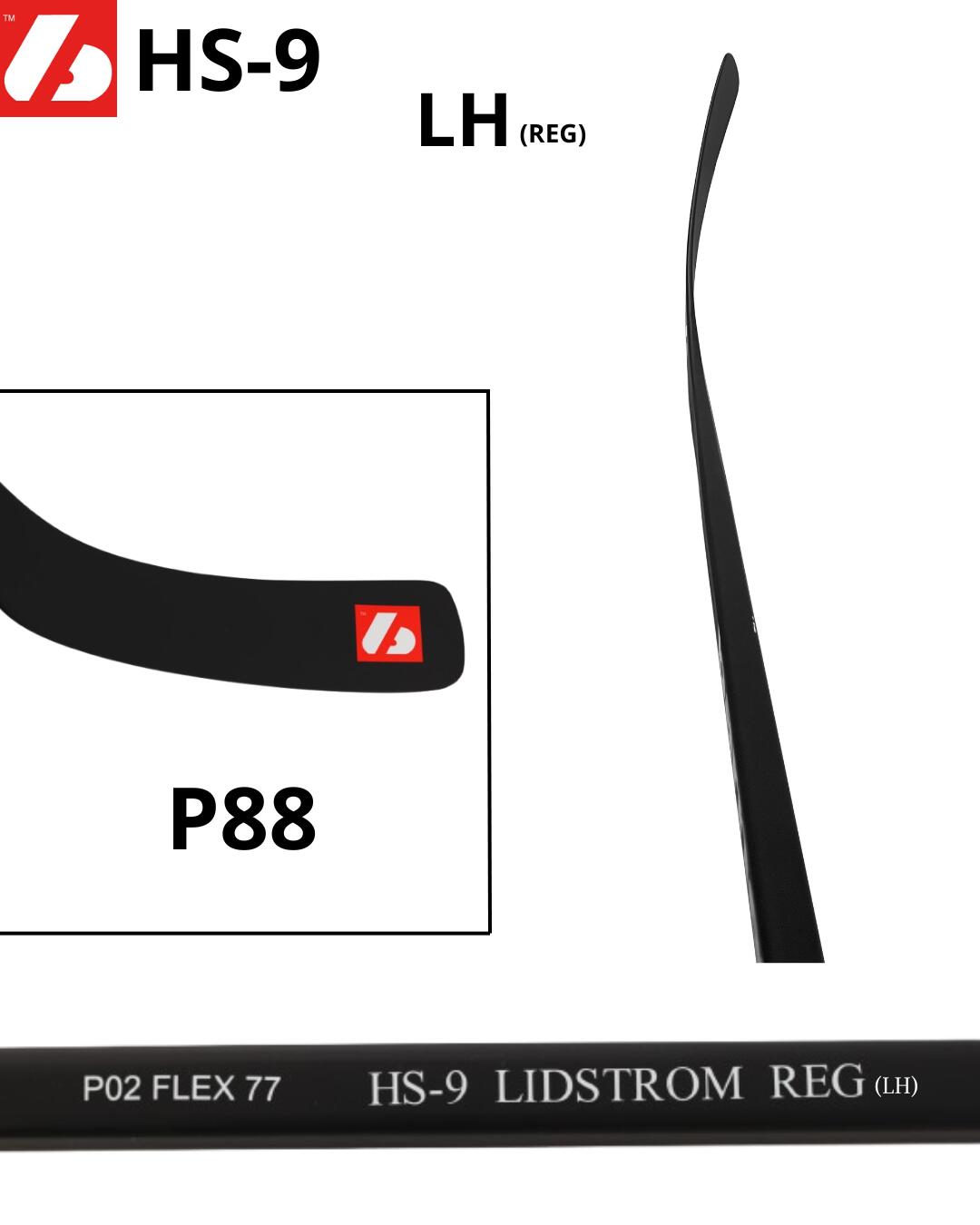 HS-9 Crosse de hockey en carbone haut module 4/7