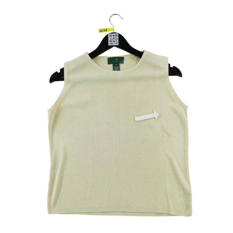 Second life - Tricou femei fără mâneci Bej - Bun