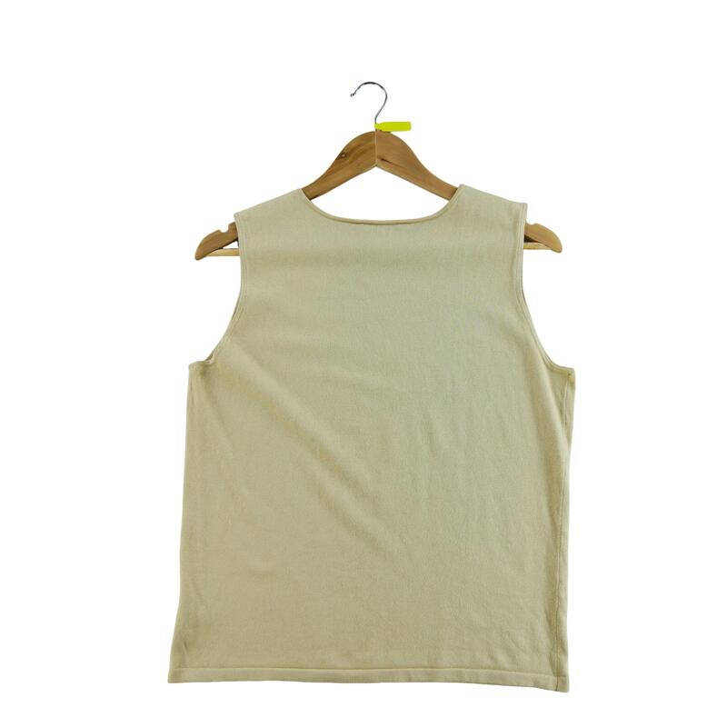 Second life - Tricou femei fără mâneci Bej - Bun