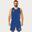 Set maiou/short baschet PEAK Jungle Albastru/Alb