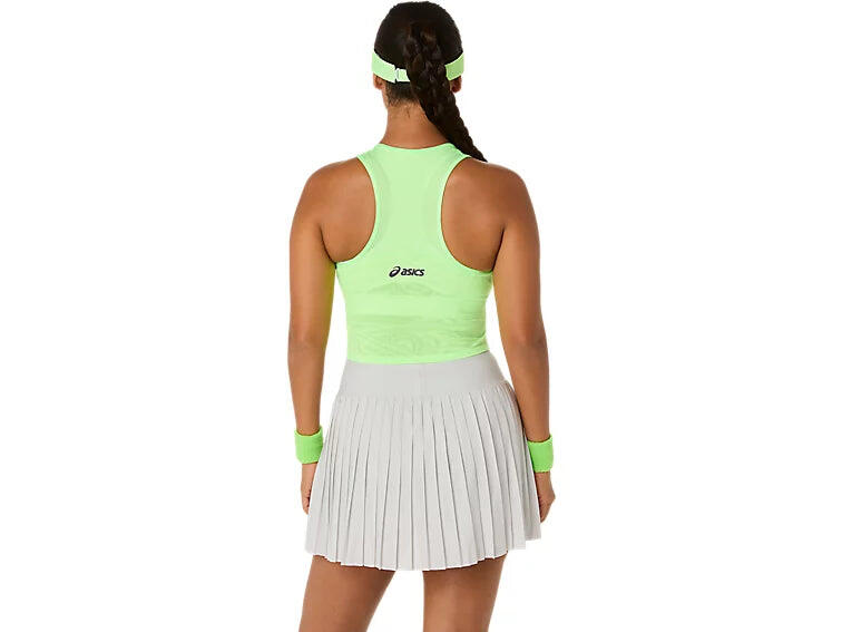 MATCH JACQUARD CROP TOP ILLUMINATE GREEN WOMAN 2/2