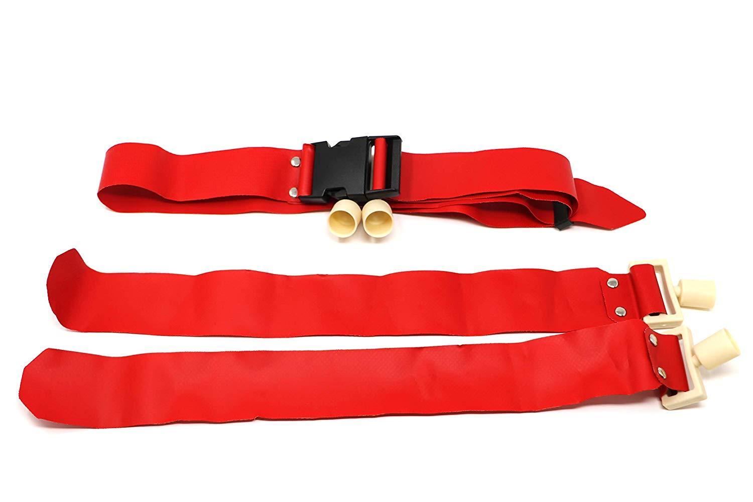 FLAG POP Green Deluxe Flags and Belts by 10 (1 by 2) 5/6