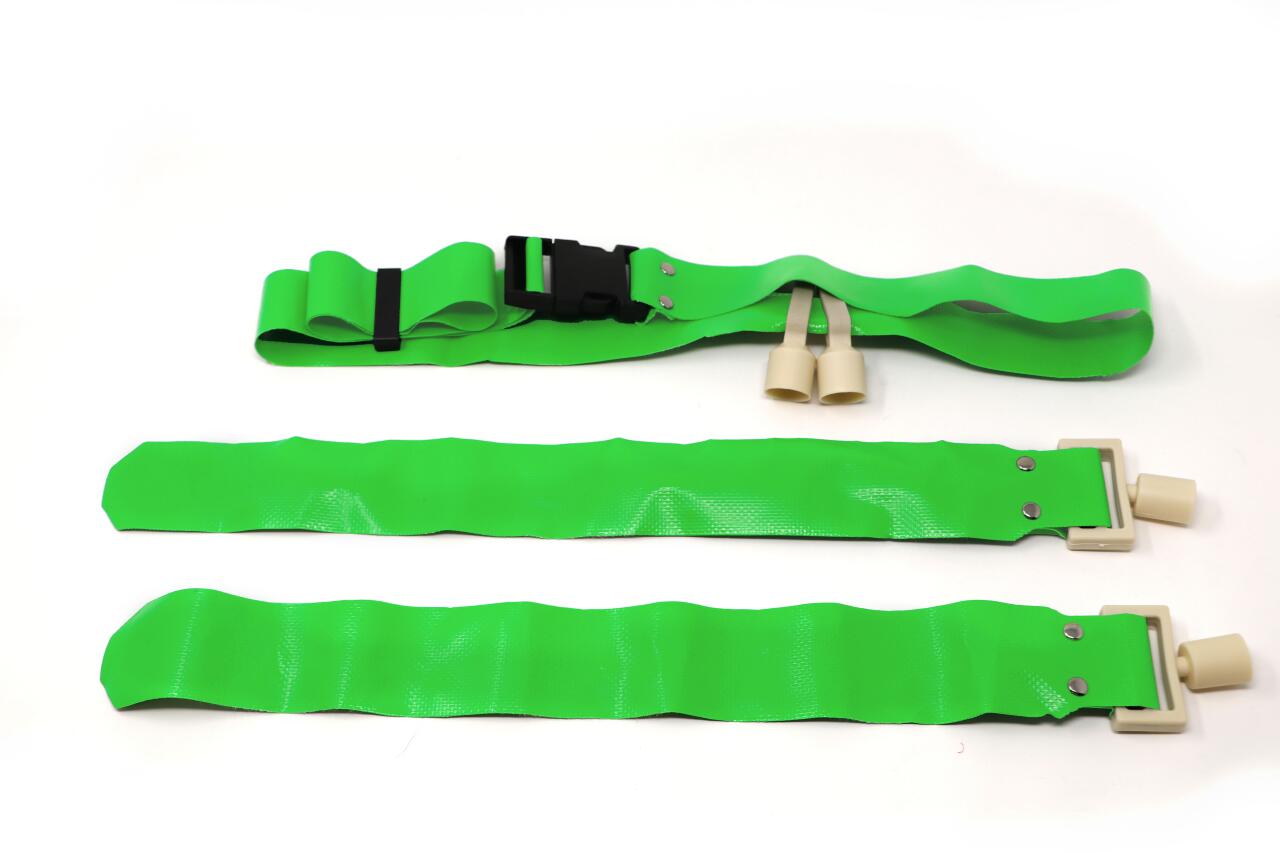 FLAG POP Green Deluxe Flags and Belts by 10 (1 by 2) 6/6