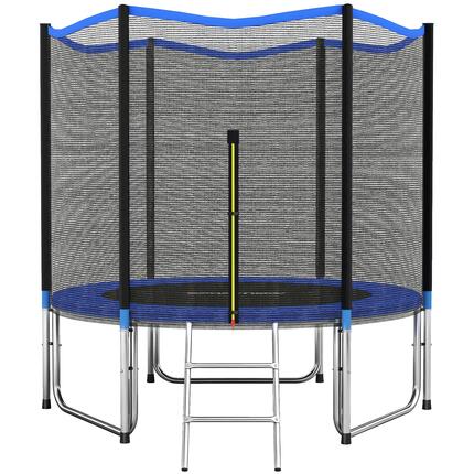 Cama Elástica Redonda 305 cm SPORTNOW Red Protección Azul