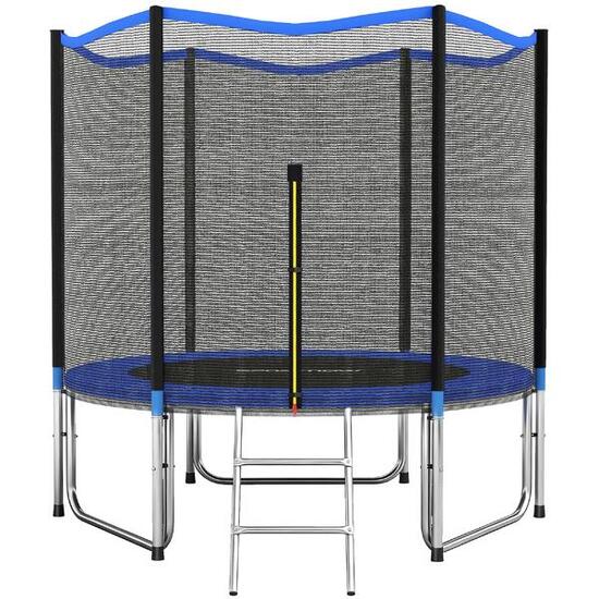Cama Elástica Redonda 305 cm SPORTNOW Red Protección Azul