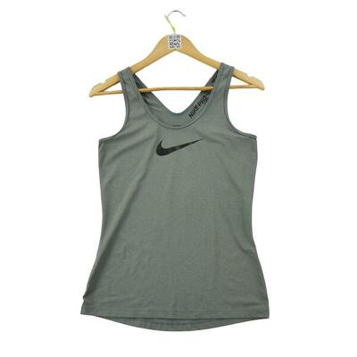 Tweedehands - nike pro dames tanktop grijs - goede staat