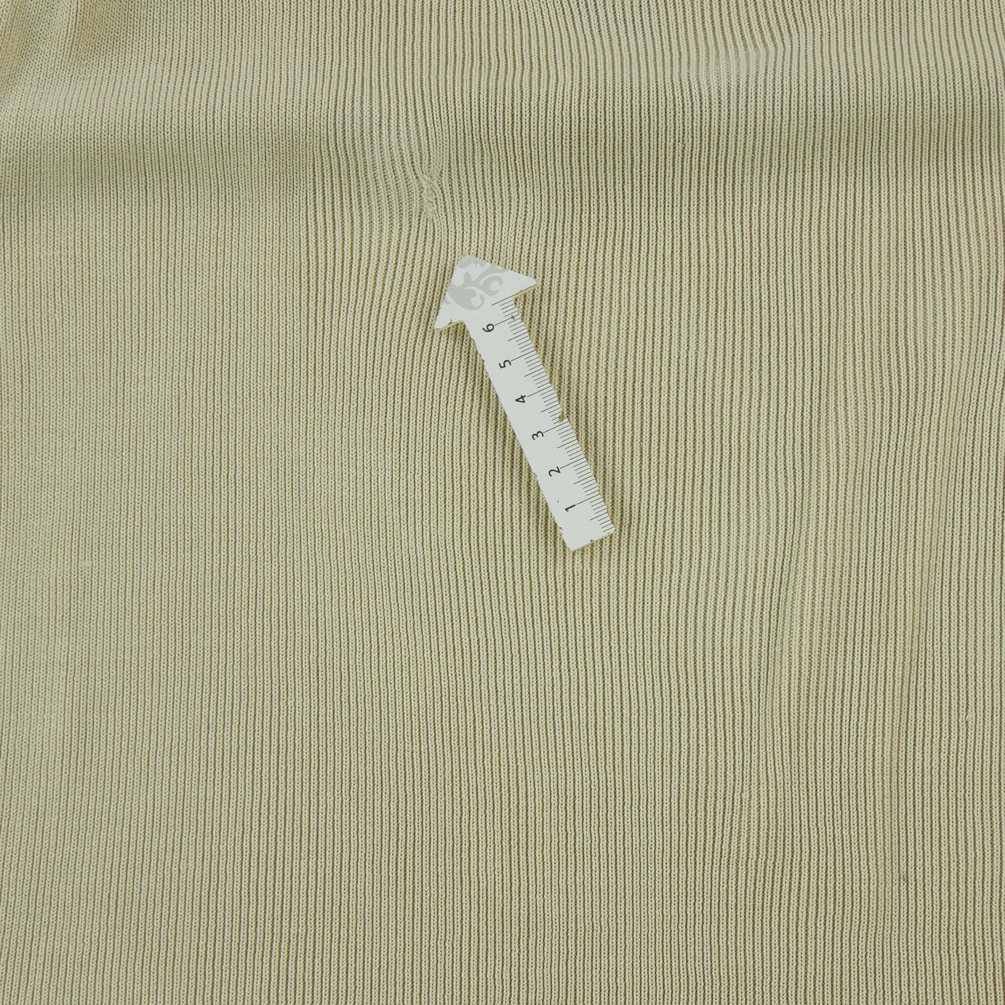 Ärmelloses Damen-T-Shirt Beige 6/7
