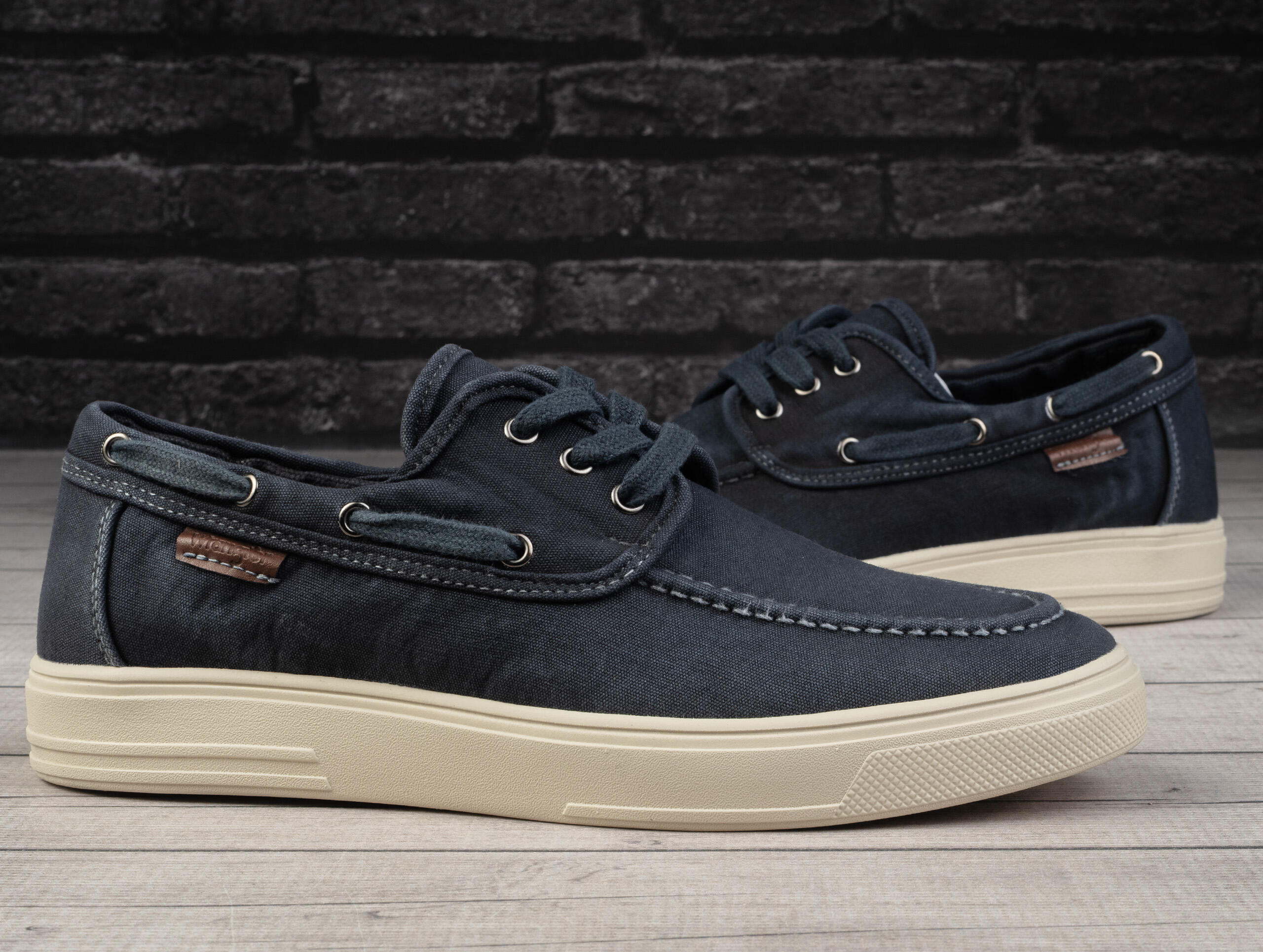 Buty  męskie sportowe do chodzenia Wrangler ZEB BOAT C MEN LOW 2/6