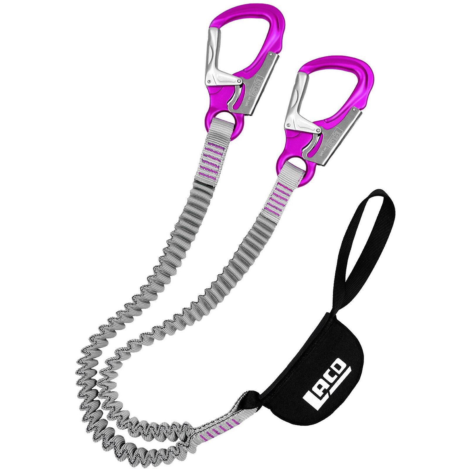 Klettersteigset Pro Evo 3.0 pink-grey 1/2