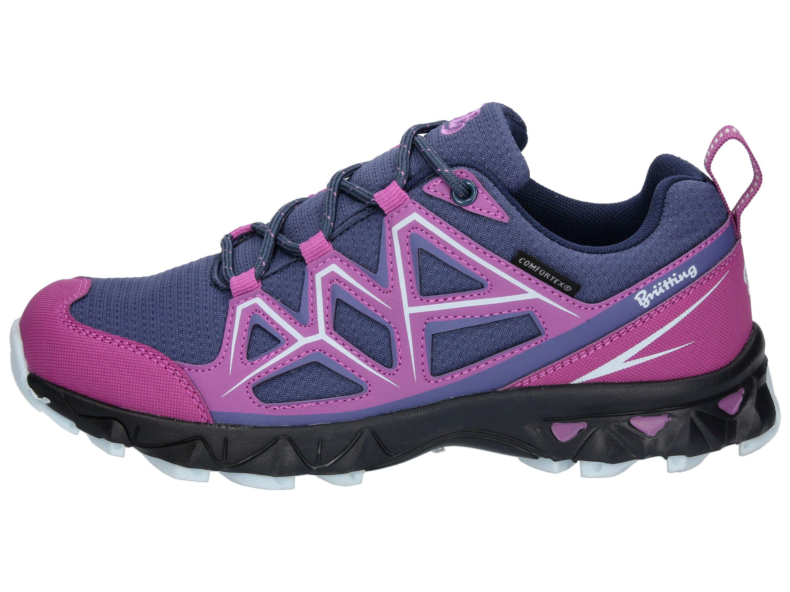 Wasserdichter, atmungsaktiver Outdoorschuh mit Schnürung Damen - Brütting Power 2/6