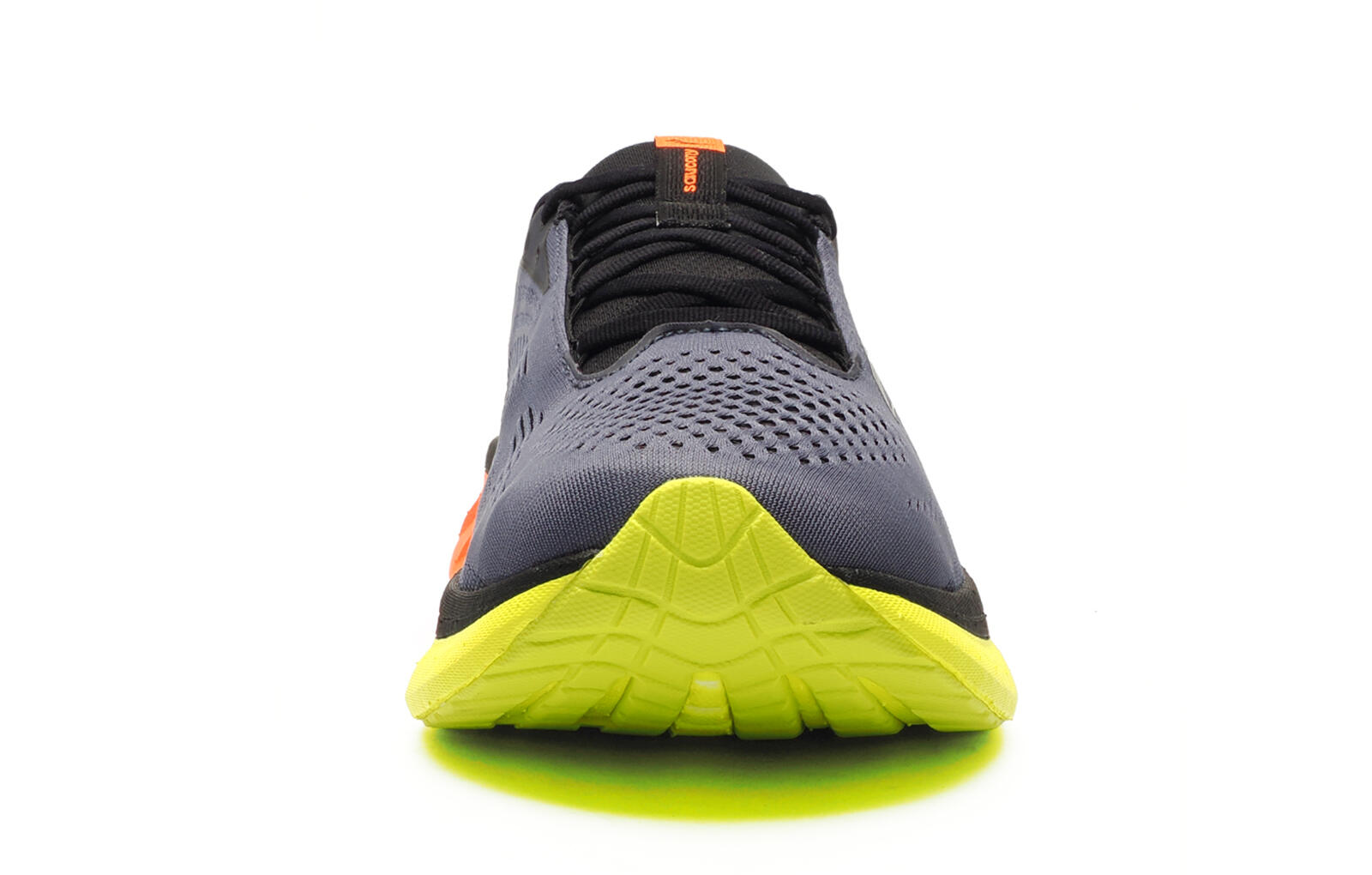 Saucony Ride 18 Chaussures de Running Homme Bleu Jaune Orange 5/5