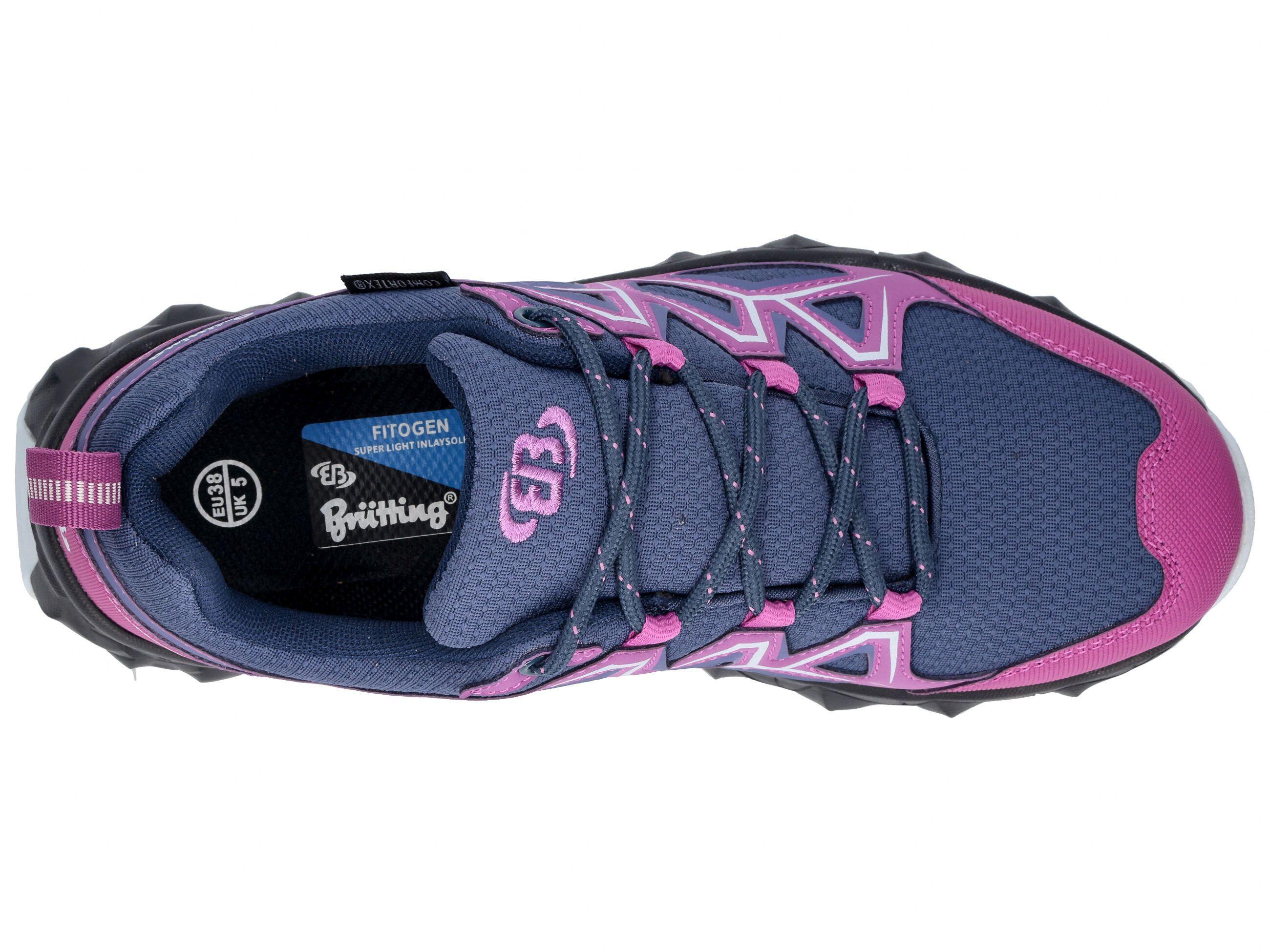 Wasserdichter, atmungsaktiver Outdoorschuh mit Schnürung Damen - Brütting Power 5/6