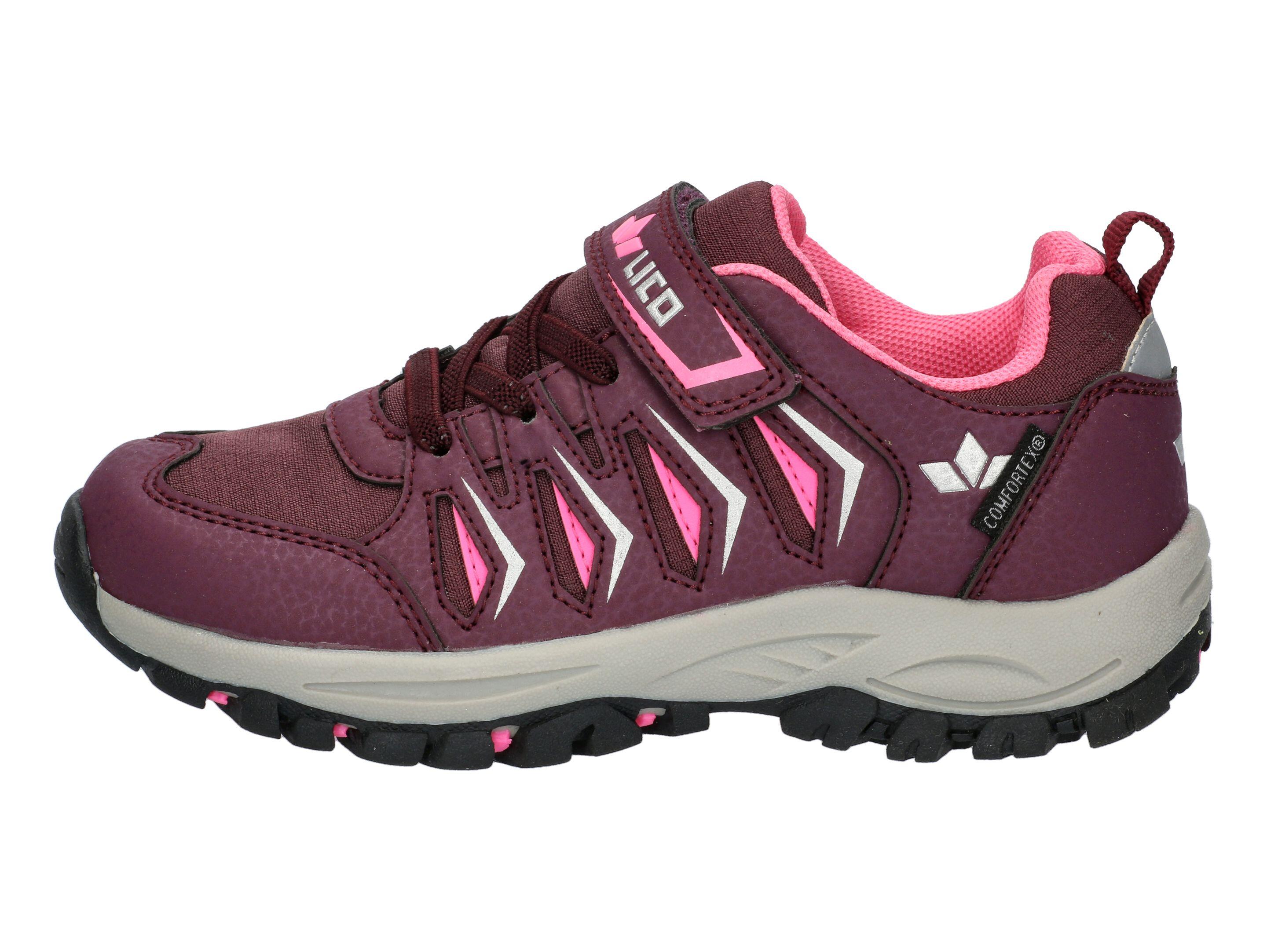 LICO Sines VS Low meisjes outdoor schoen waterdicht bordeaux 2/6