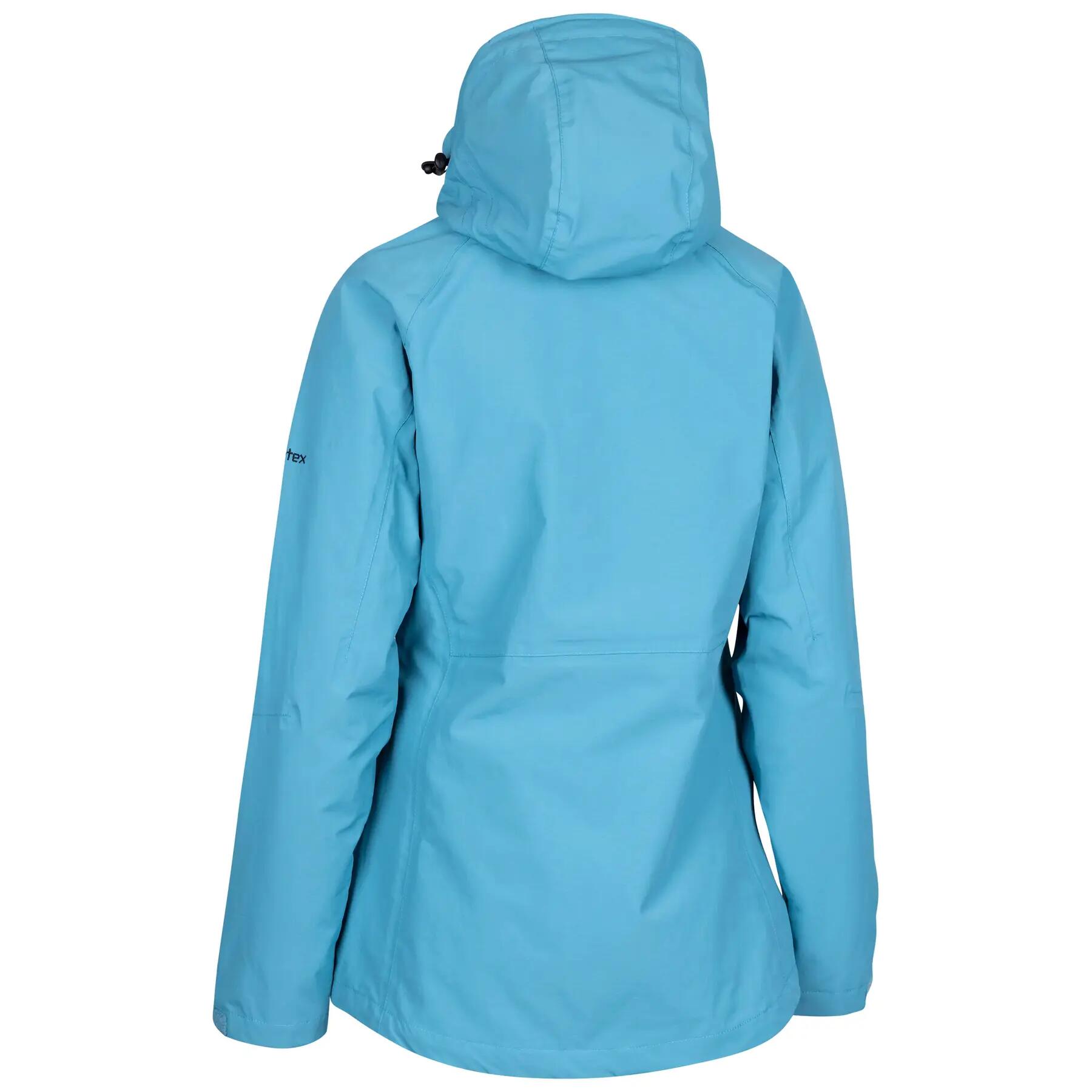 Veste imperméable à capuche zipée femme Trespass Tilbury 2/2