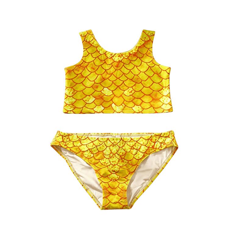 Zeemeerminset voor meisjes - Monovin & Bikini Zeemeermin Zwemkleding 5/5