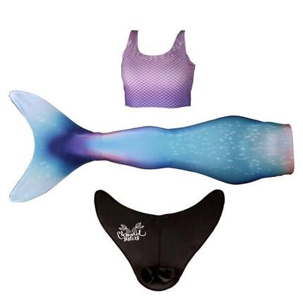 Ensemble queue de sirène Princesse Ariel Monovin et maillot de bain bikini