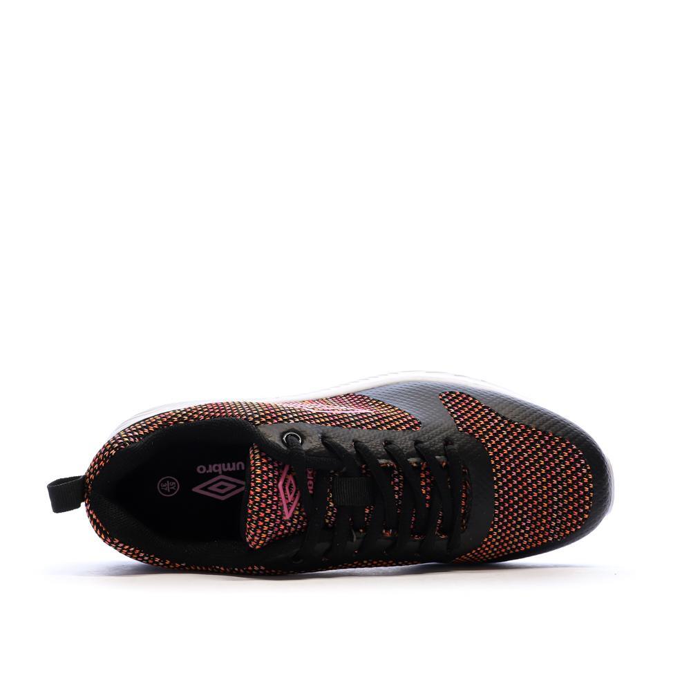 Scarpe da Ginnastica Umbro Owen 2 Nere/Rosse per Ragazzo 4/7