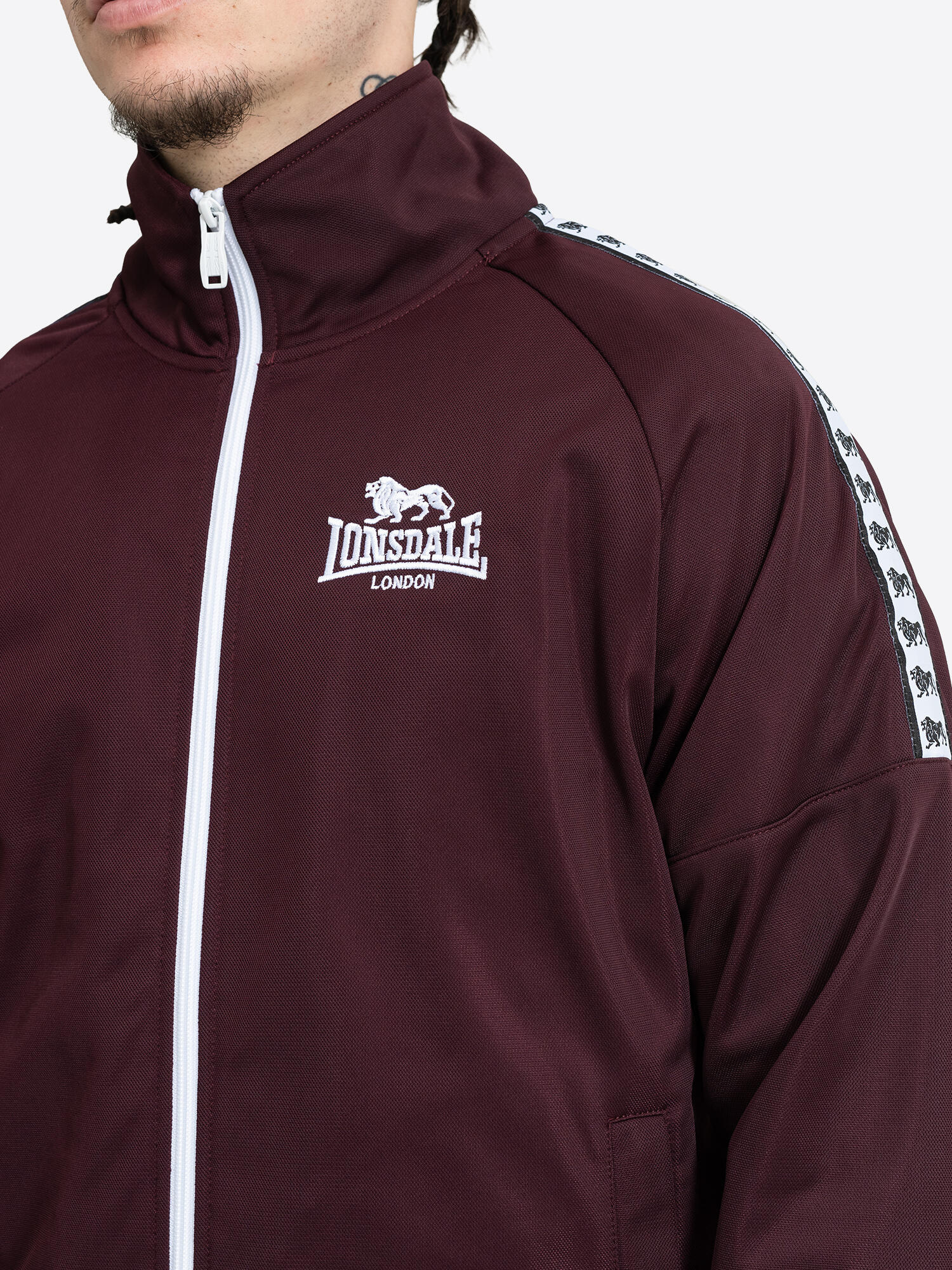 LONSDALE Herren Trainingsjacke normale Passform CALSHOT 6/6