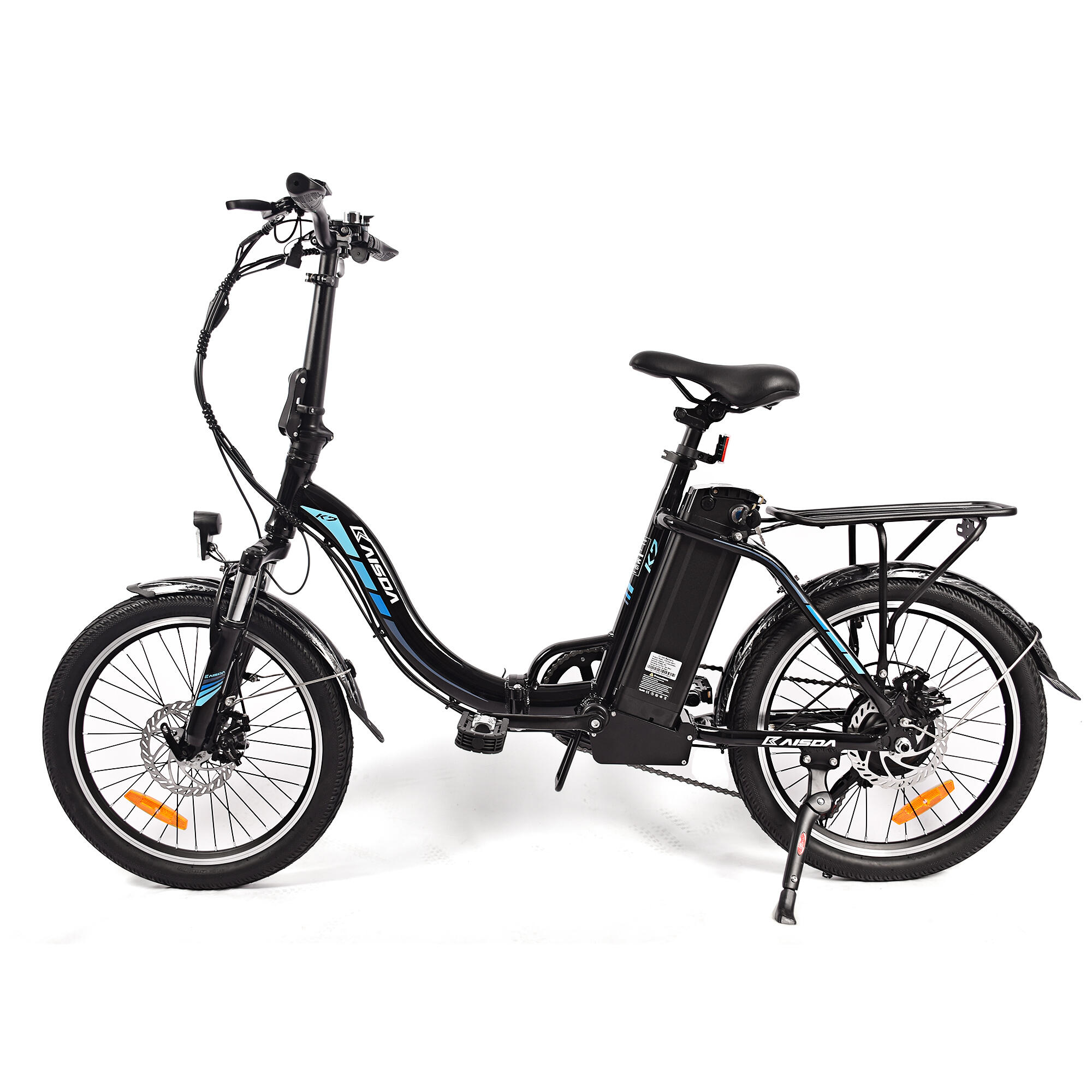 K7 Vélo électrique adulte 36V 13Ah Pneus 20 pouces 3/7