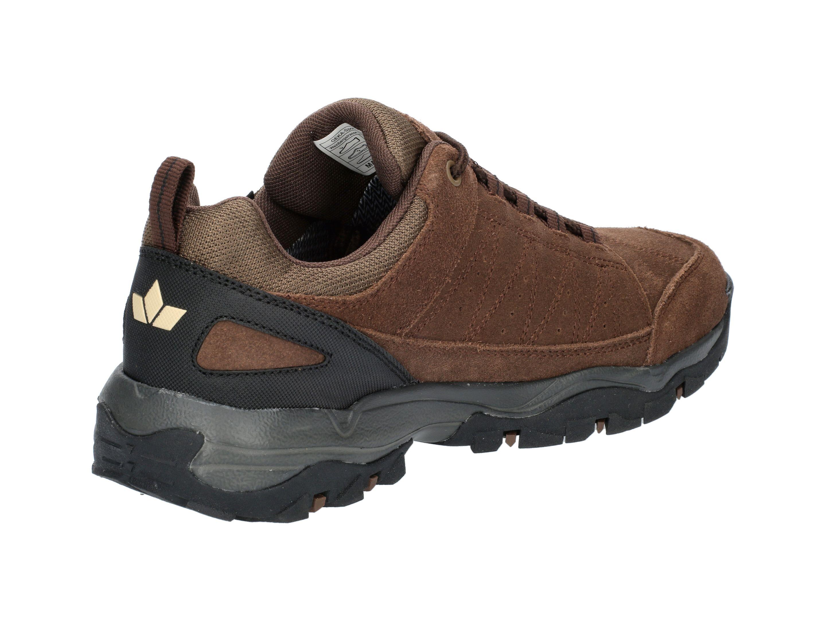 Chaussures outdoor homme LICO Fairfield imperméables en cuir velours - marron 4/6
