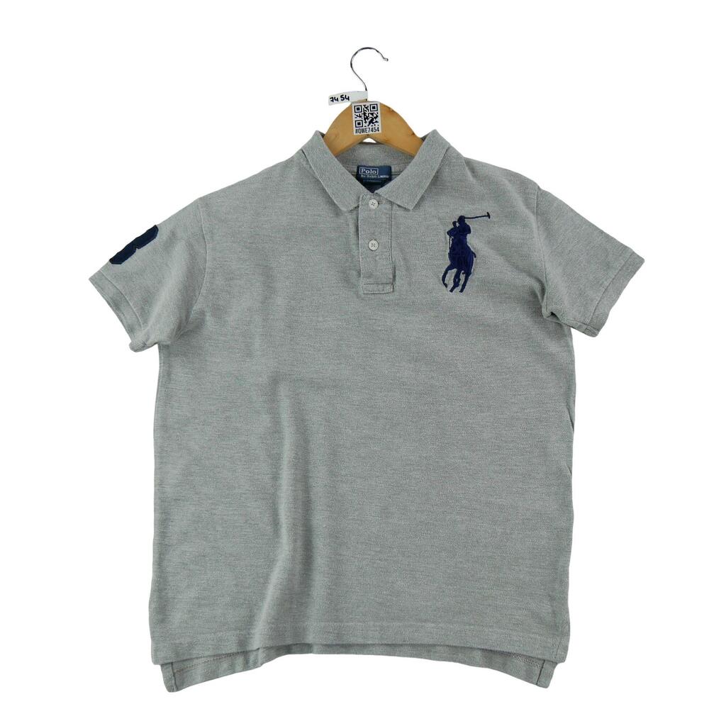 Short Sleeve Men's Polo Grey